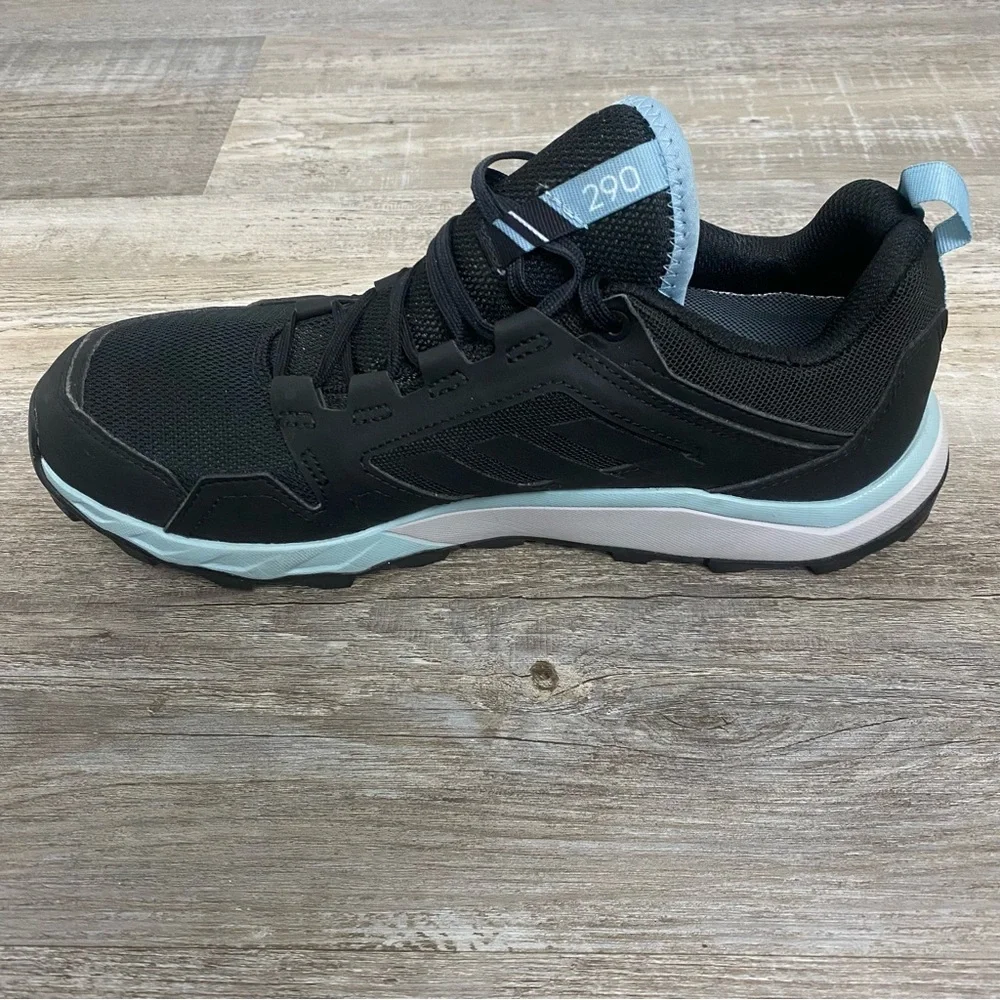 ADIDAS Terrex Traxion 290 Women’s Hiking Trail Shoes Black Water Proof EUC-sz 10